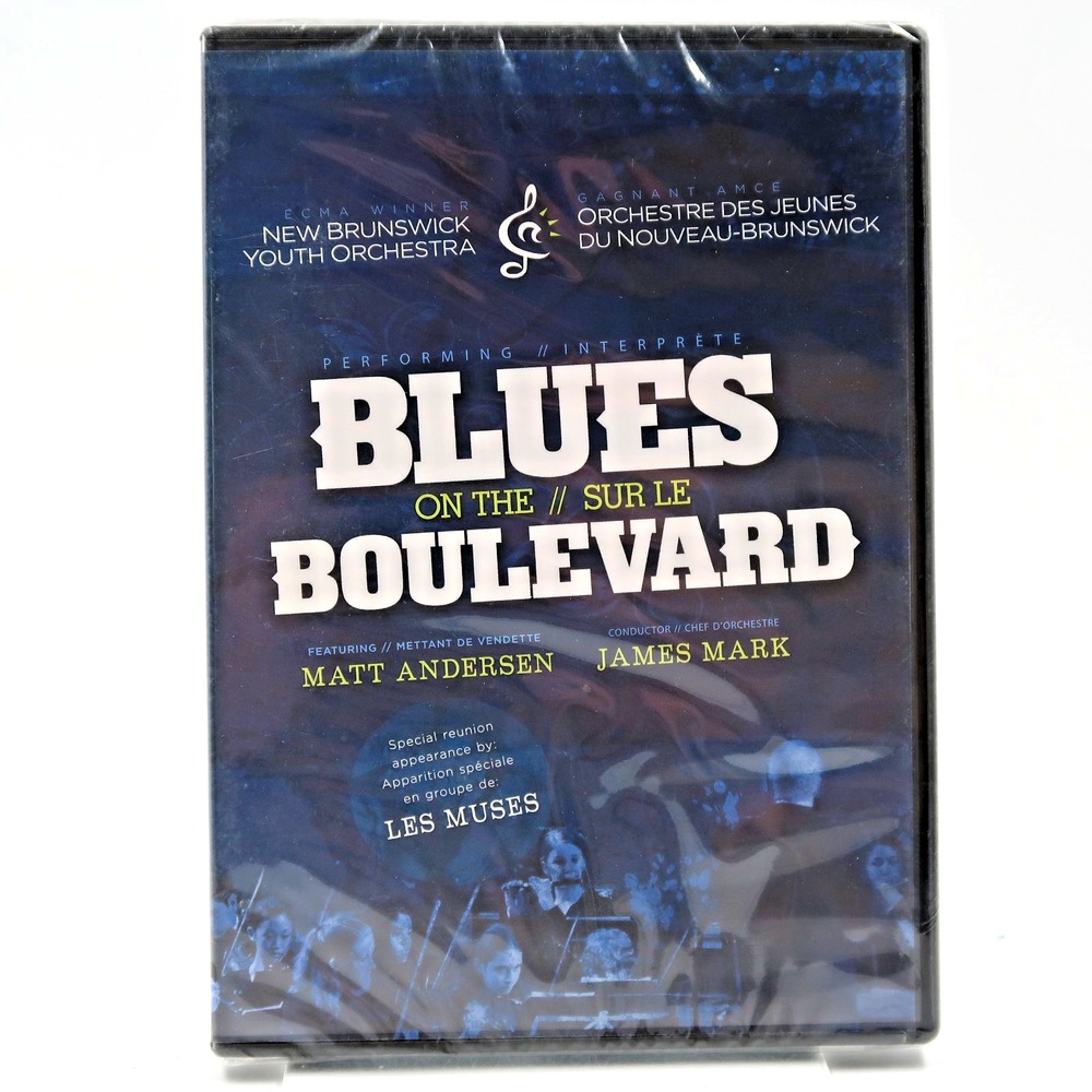 Blues on the Boulevard DVD Matt Andersen New Brunswick Youth Orchestra Bilingual